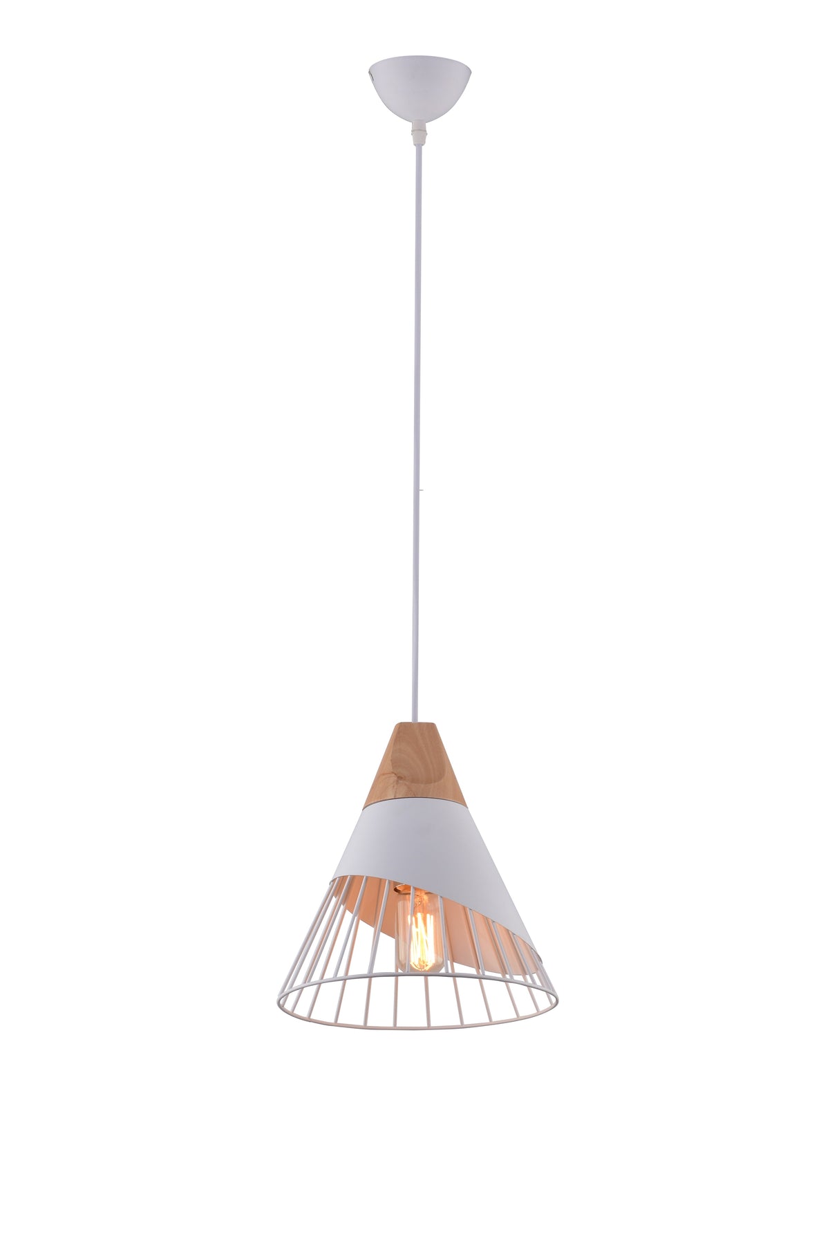 Suspension Scandinave blanc D25 LD 42341