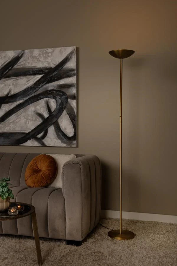 Lampadaire ZENITH or mat LUCIDE 19791/20/02