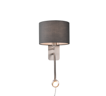 Applique Hotel nickel/gris 271170211