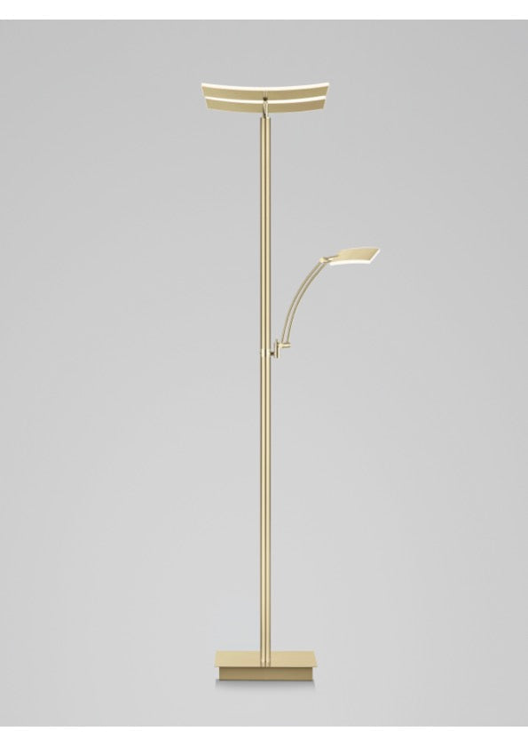 Lampadaire ANDY champagne avec liseuse 60556/2/86