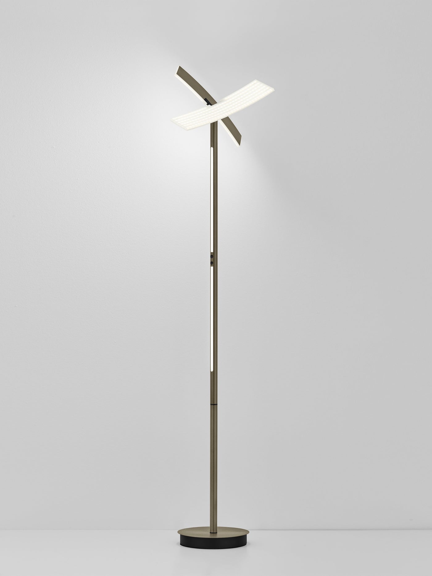 Lampadaire TWICE bronze 60568/1/15