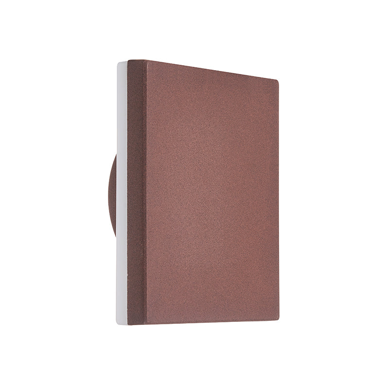 Applique extérieure BORA carrée rouille Mantra 6539