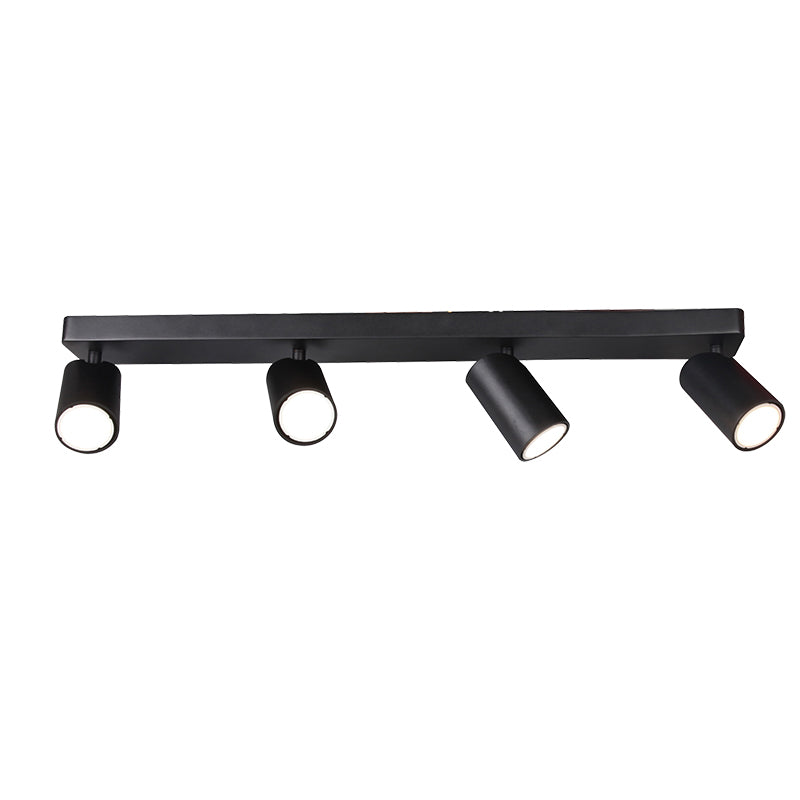 Réglette 4 lumières SAL noire GU10 Mantra 6710