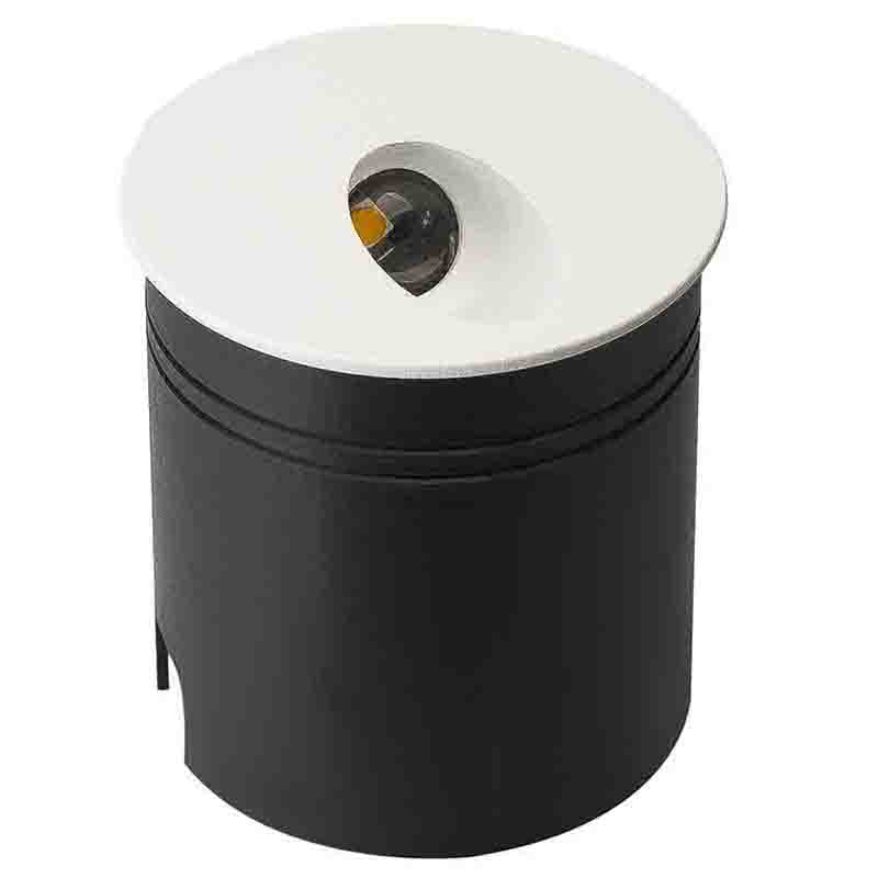 Encastré de mur extérieur ASPEN blanc D8 cm Mantra 7023