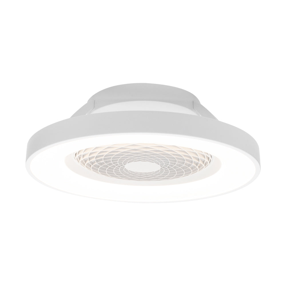 Plafonnier ventilateur Tibet blanc Mantra 7123