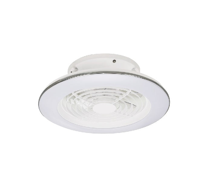 Plafonnier ventilateur Alisio mini blanc Mantra 7493