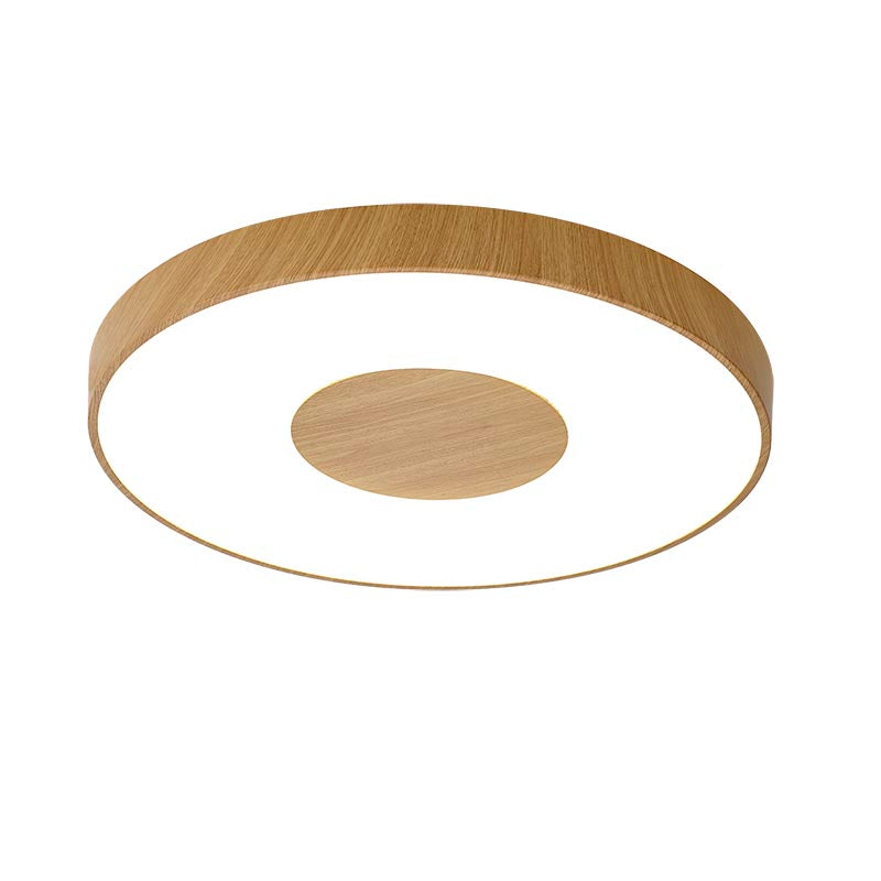 Plafonnier COIN GM aspect bois Mantra 7562