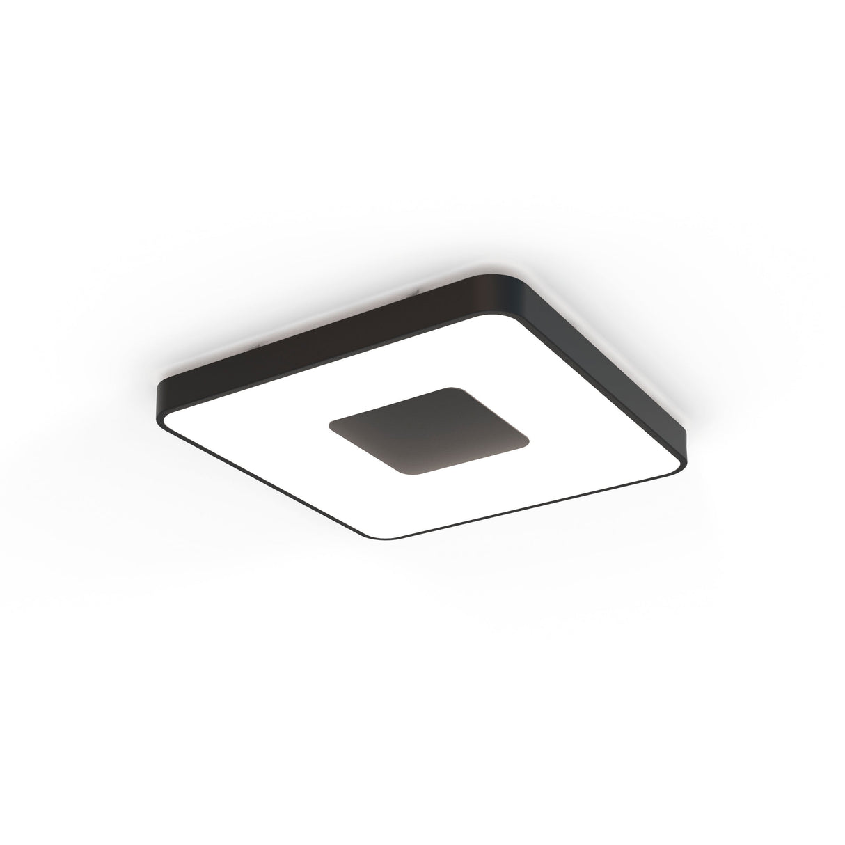 Plafonnier COIN GM carré noir Mantra 7917