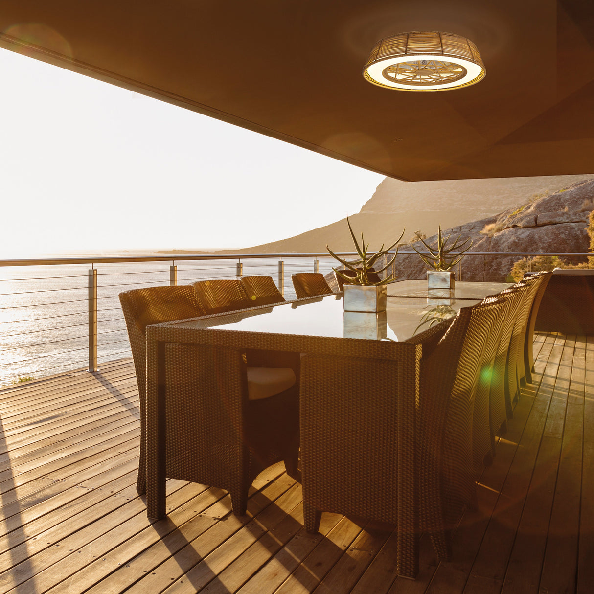 Plafonnier Indonesia mini IP44 Mantra 8225