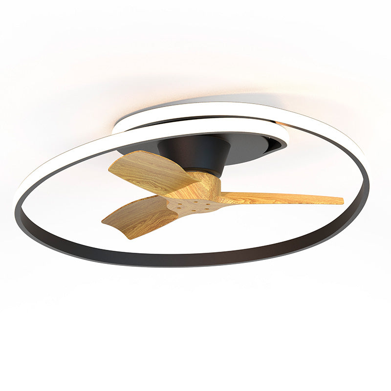 Plafonnier ventilateur OCEAN Noir Mantra 8236