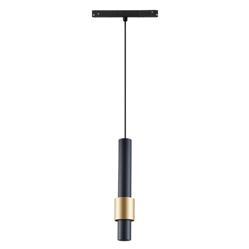 suspension CLIFTON noir rail dimmable 7 watts 3000 k 560 lumens Mantra 8446