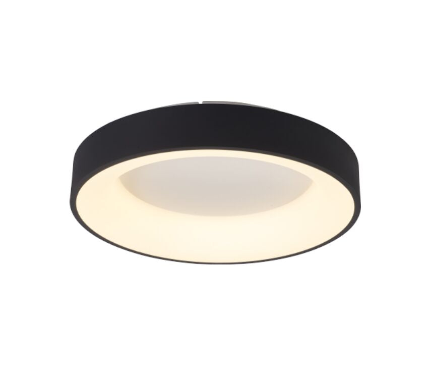 Plafonnier NISEKO II noir mat D38cm Mantra 8582