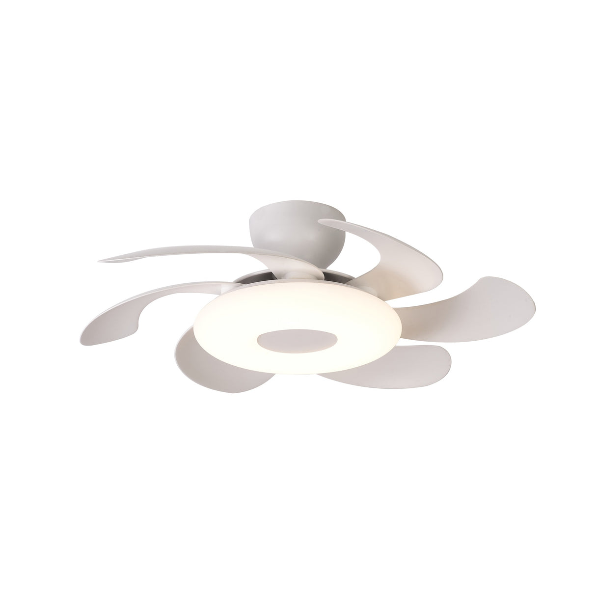 Plafonnier ventilateur FLOWER blanc Mantra 8703