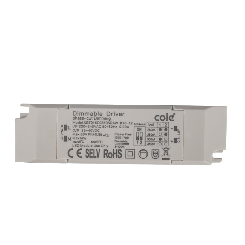 Driver SUNSET triac 15w dimmable Mantra 8793