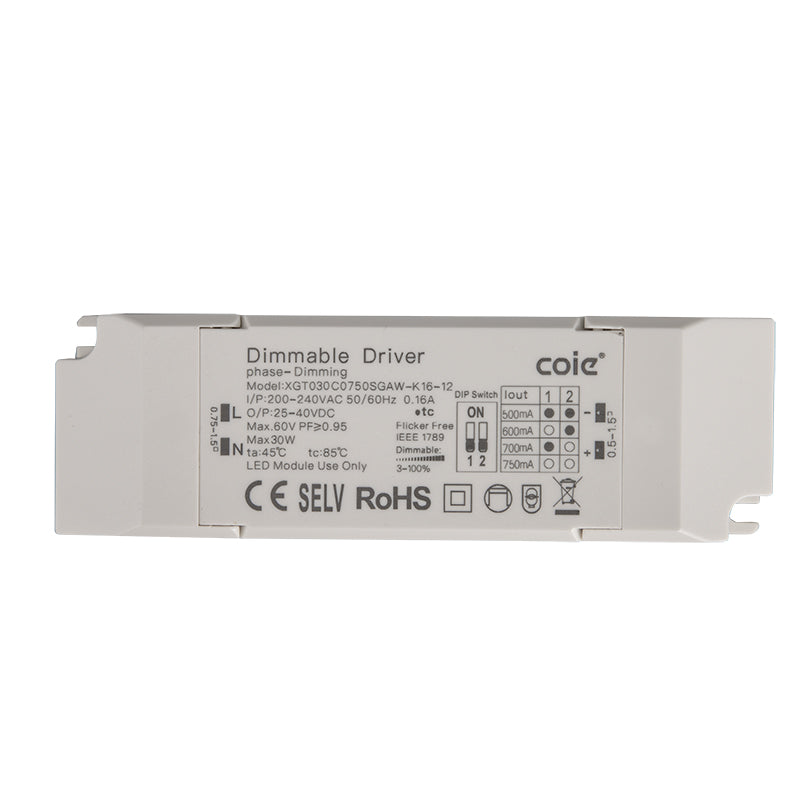Driver SUNSET Triac dimmable 30w Mantra 8805