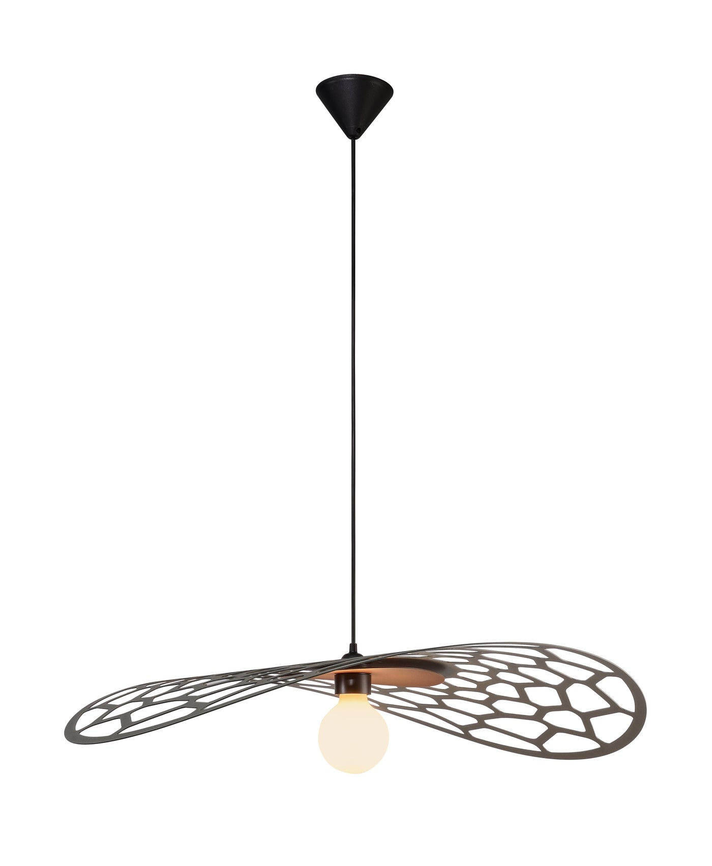 Suspension Eole havane/sable du tatami D60