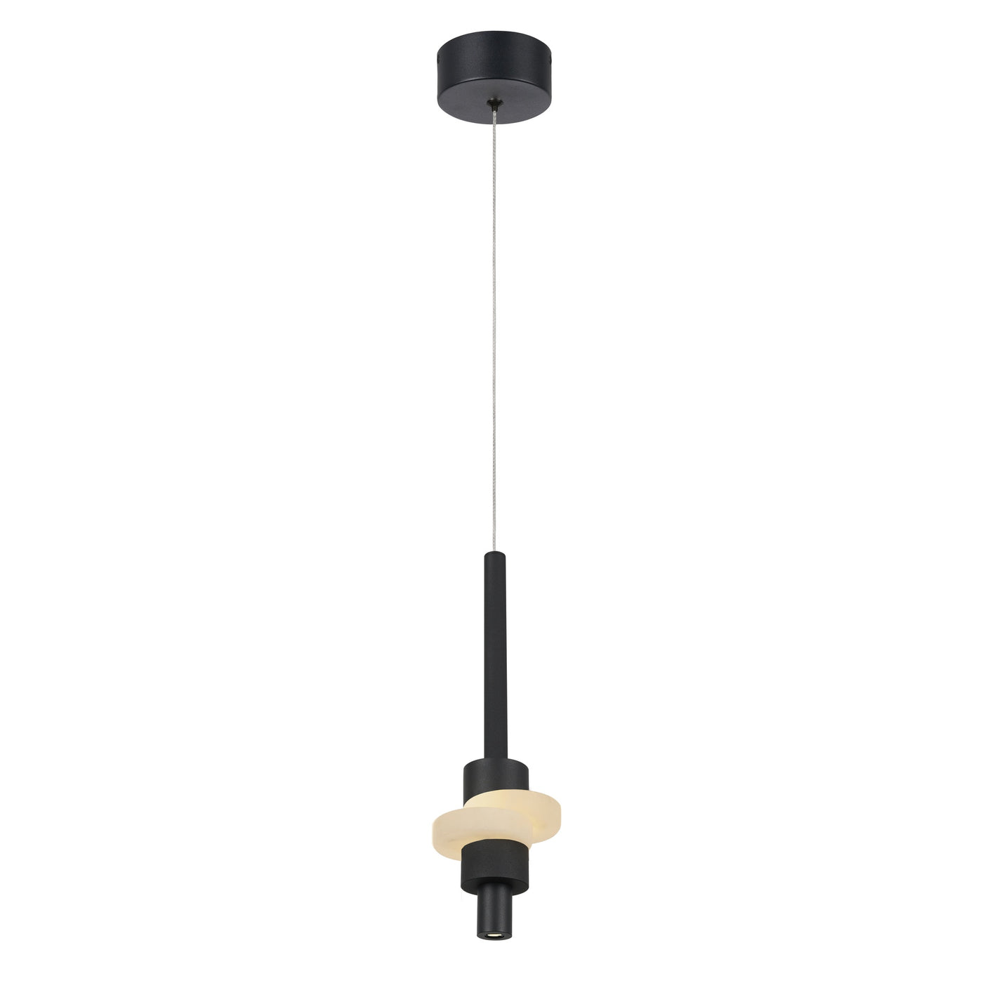 Suspension BETTY noire led 7 watts Mantra 9426