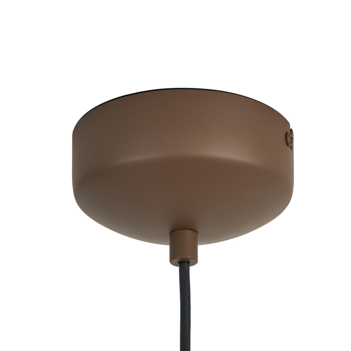 Suspension ACUSTIC doré mat/marron led 20 watts Mantra 9441
