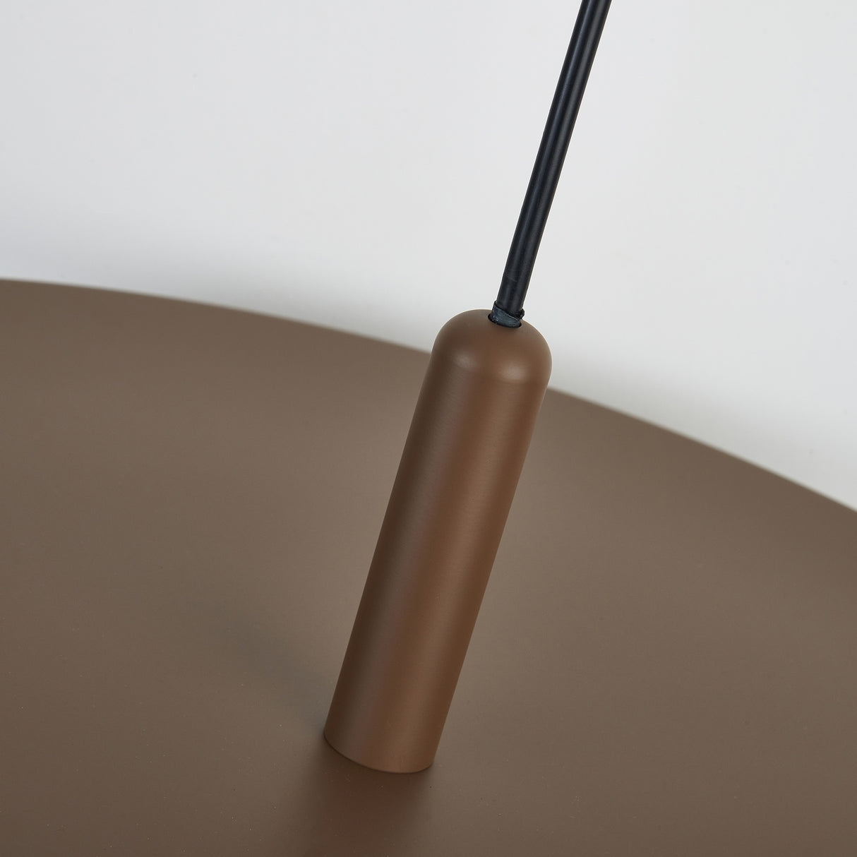 Suspension ACUSTIC doré mat/marron led 20 watts Mantra 9441