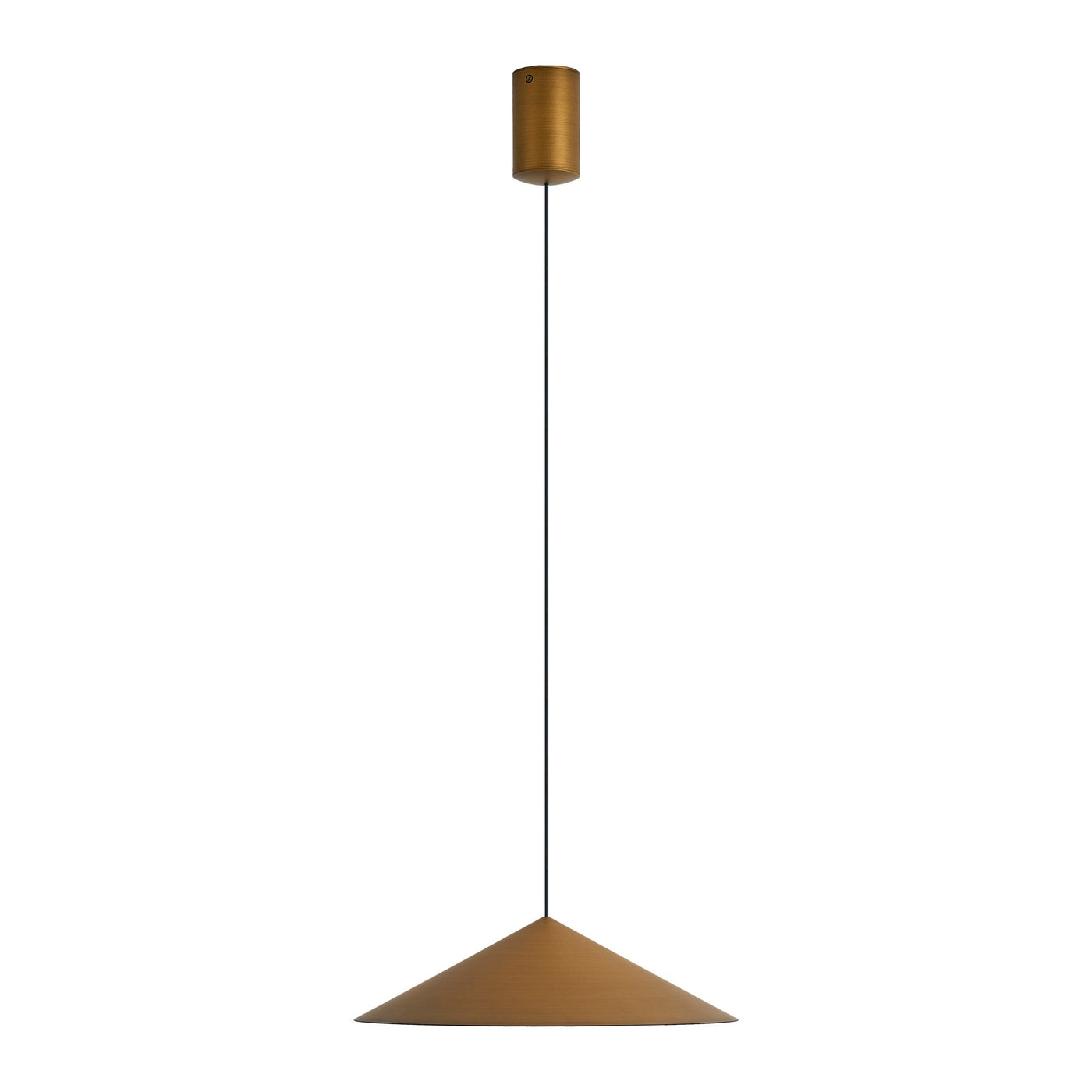 Suspension CONO antique 1 lumière 30cm 10 watts dimmable mantra 9455