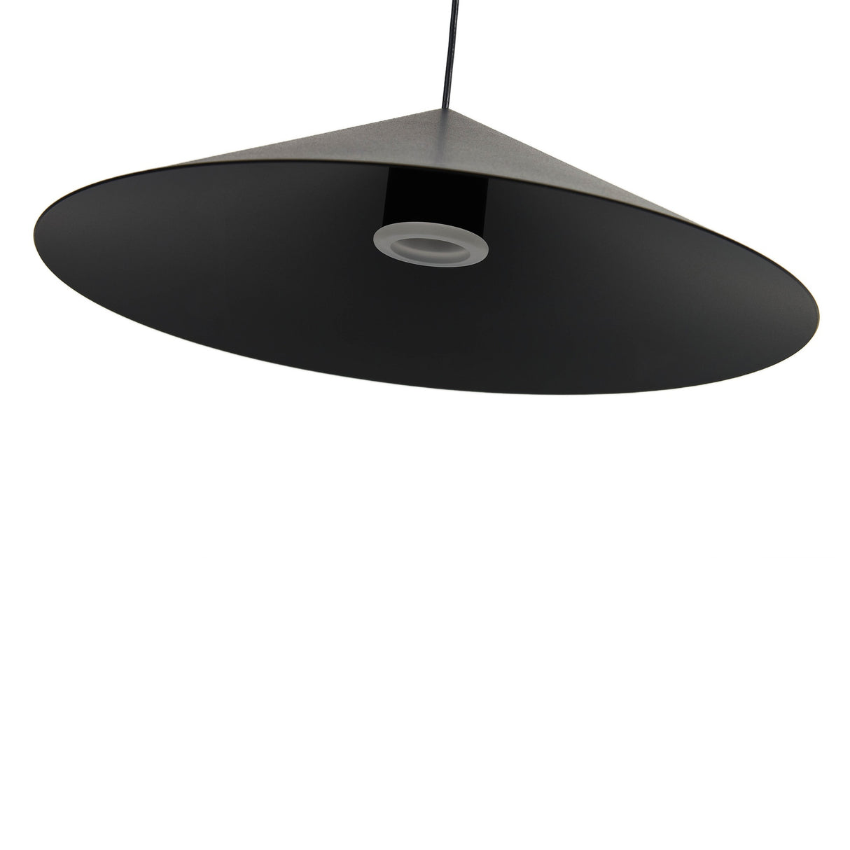 Suspension CONO noire 1 lumière 30cm 10 watts dimmable Mantra 9457