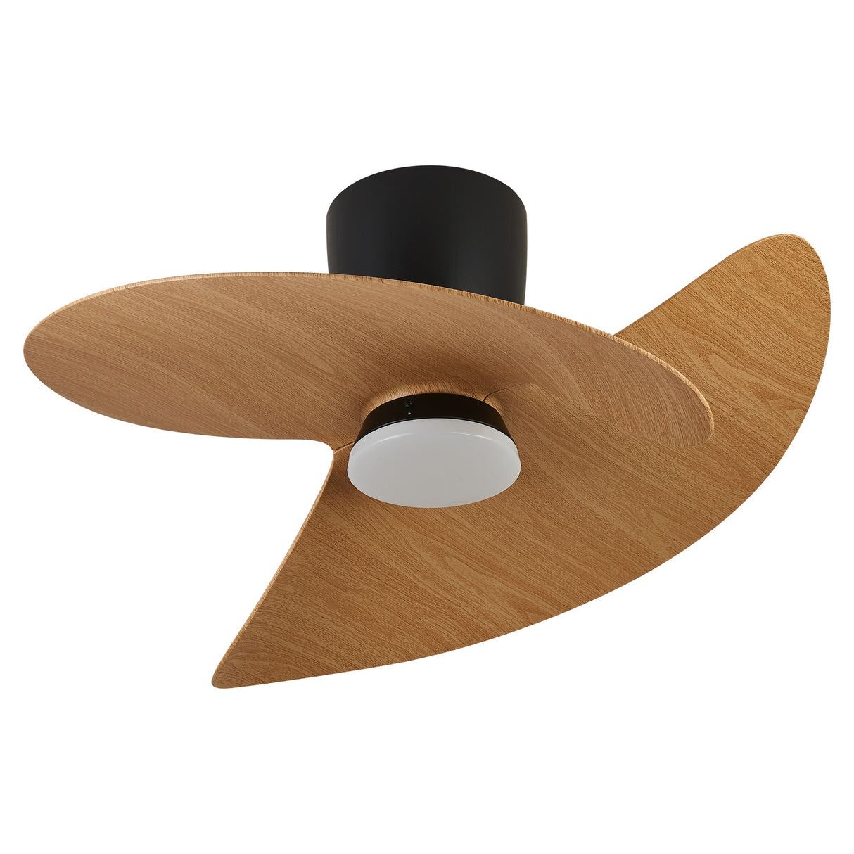 Plafonnier ventilateur ONA noir et bois Mantra 9471 DISPONIBLE MI JUIN
