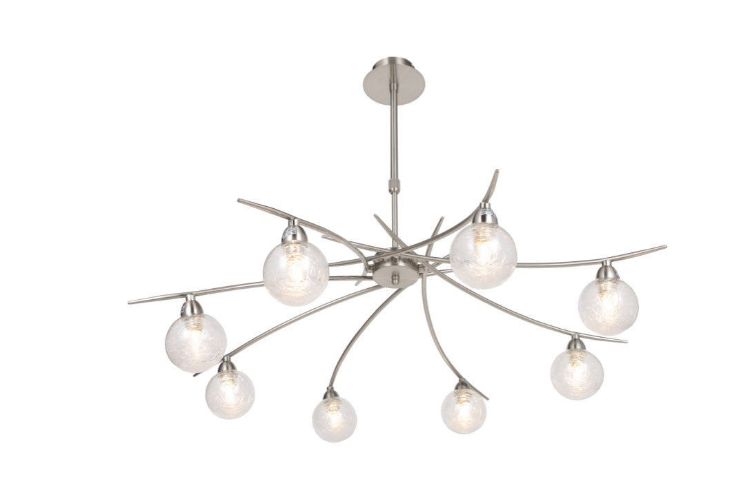 Lustre Snow nockel satiné D75 LD 1049A-8SP