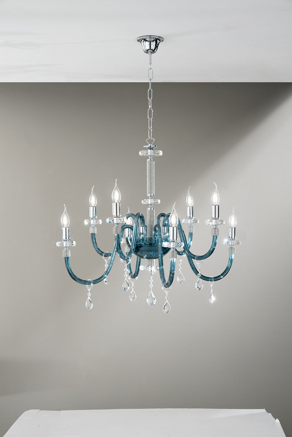 Lustre Chic bleu lp-chic-8-bleu
