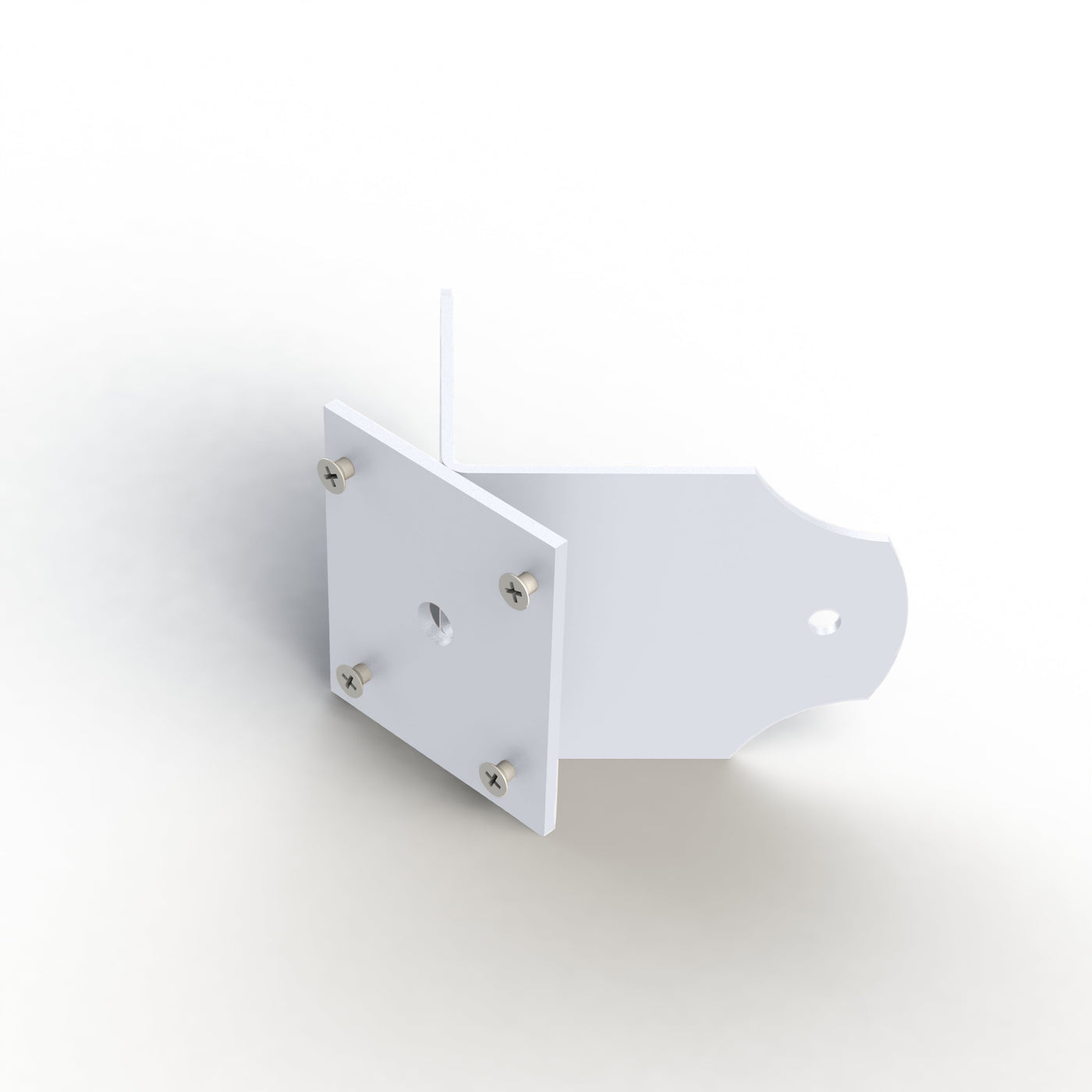 Patte d'angle F BLANC 001 147006001
