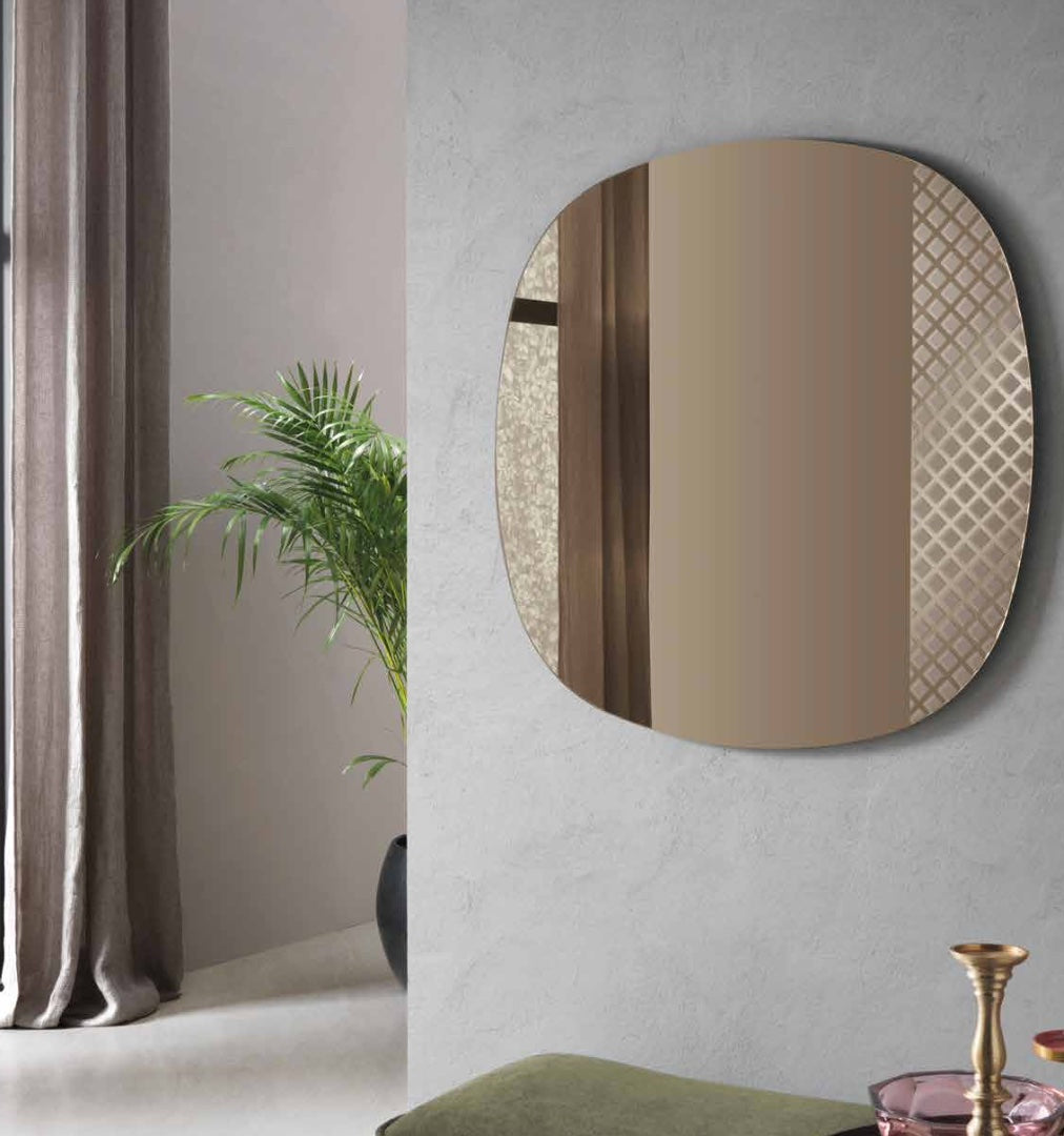 Miroir Mantra bronze 96x96