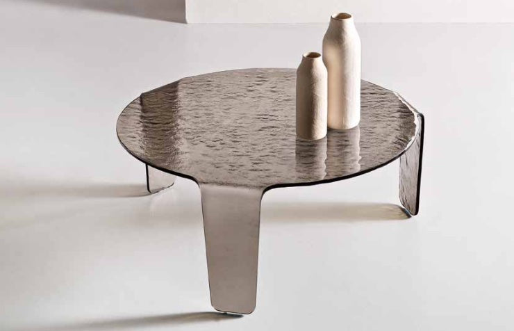 Table basse Romi marron fumé