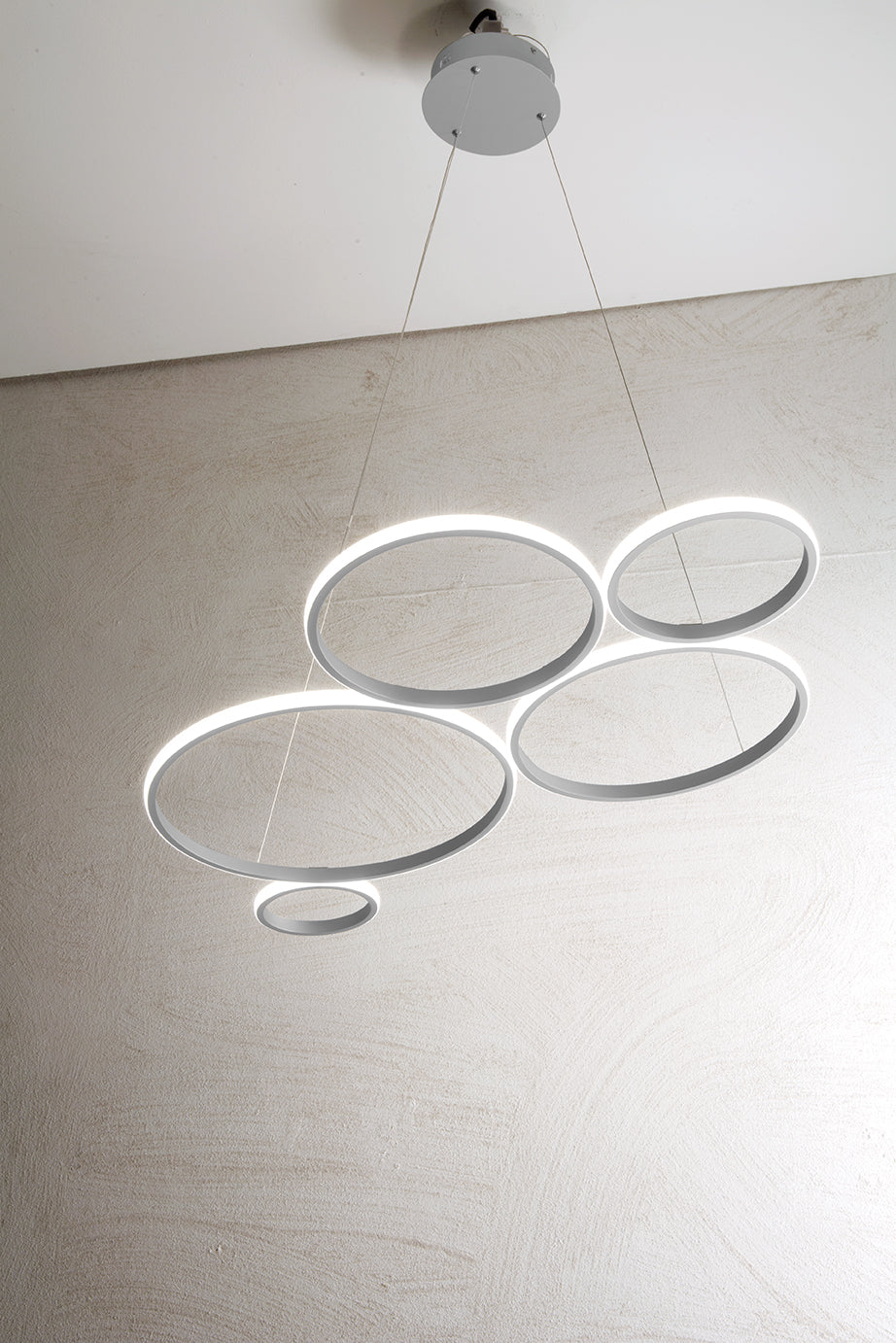 Lustre Poésie argent mat 4000k so.poesie/ argent