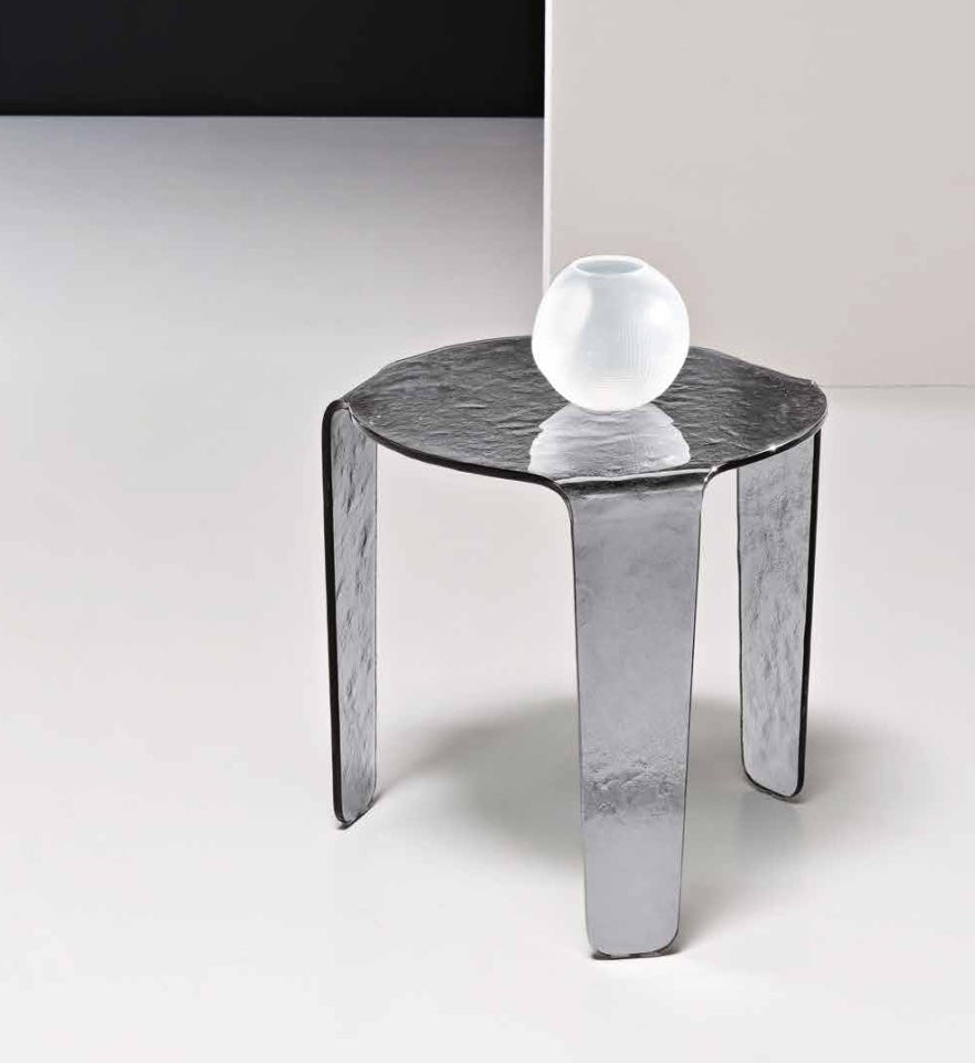 Sellette Romi gris fumé