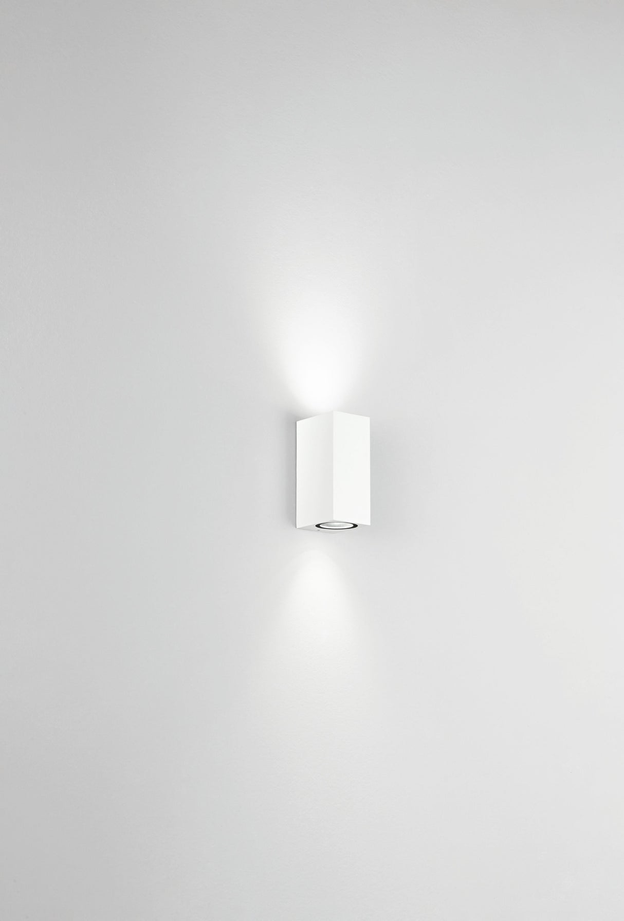 Applique ZENO SQUARE 2 blanche OTAP0022B