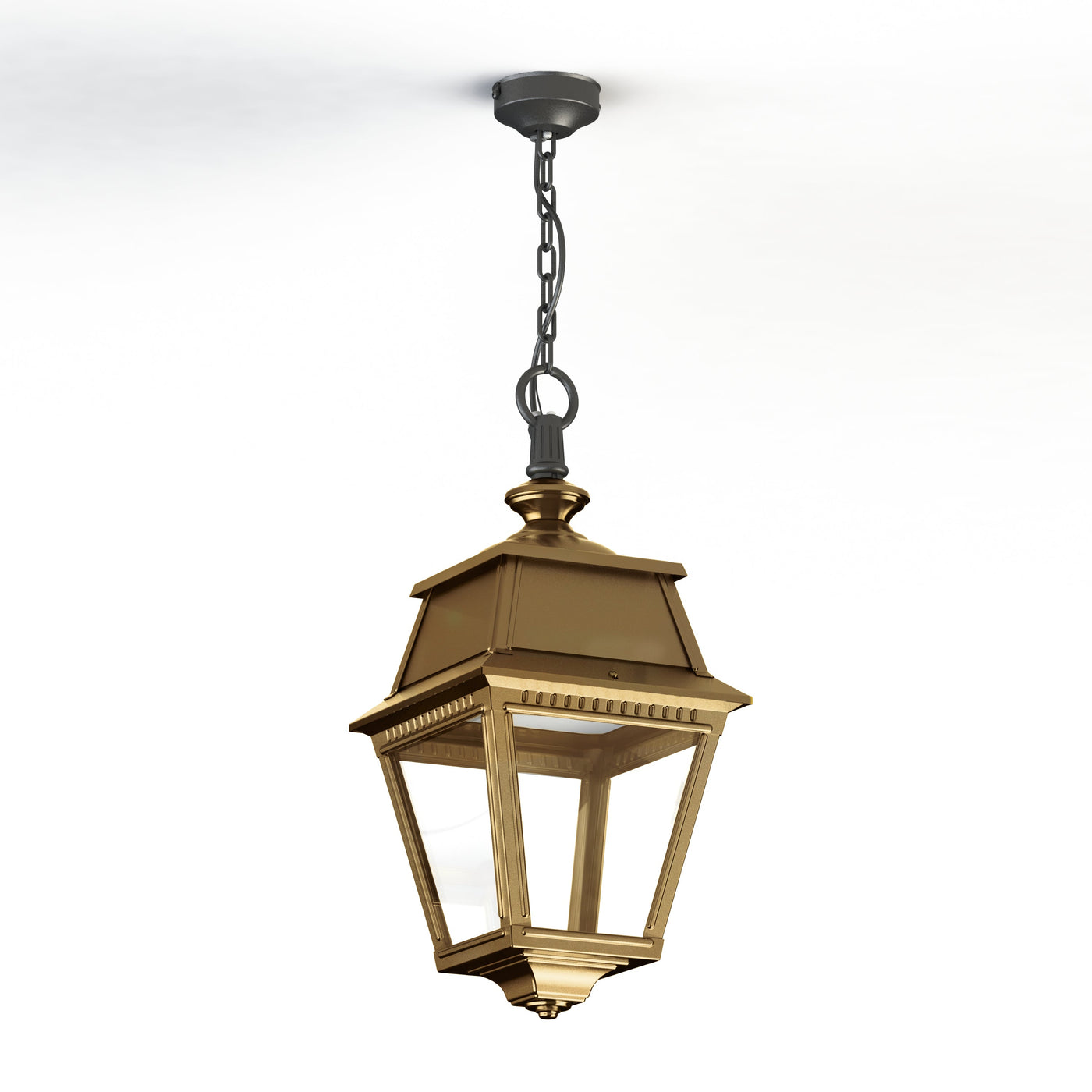 Suspension Avenue 2 N°1 LED clair Laiton vernis teinté 070 102102070