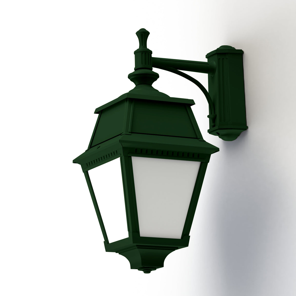 Applique Avenue 2 N°4 LED opale Vert Anglais 019 102112019