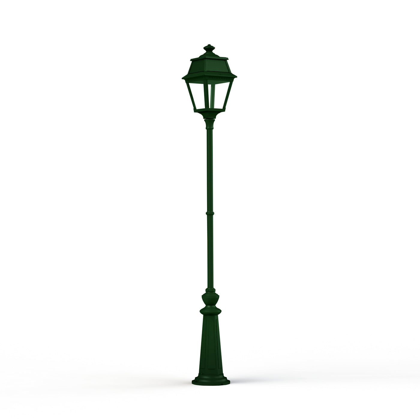 Lampadaire Avenue 2 N°9 LED clair Vert Anglais 019 102126019