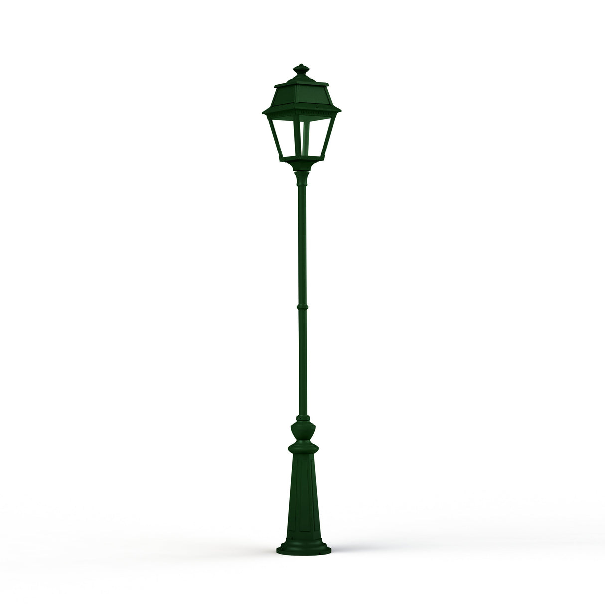 Lampadaire Avenue 2 N°9 LED clair Vert Anglais 019 102126019