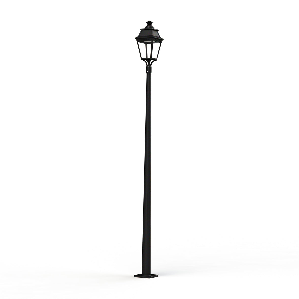 Lampadaire Avenue 3 N°11 LED Warm Noir 000 Diffuseur clair 103158000