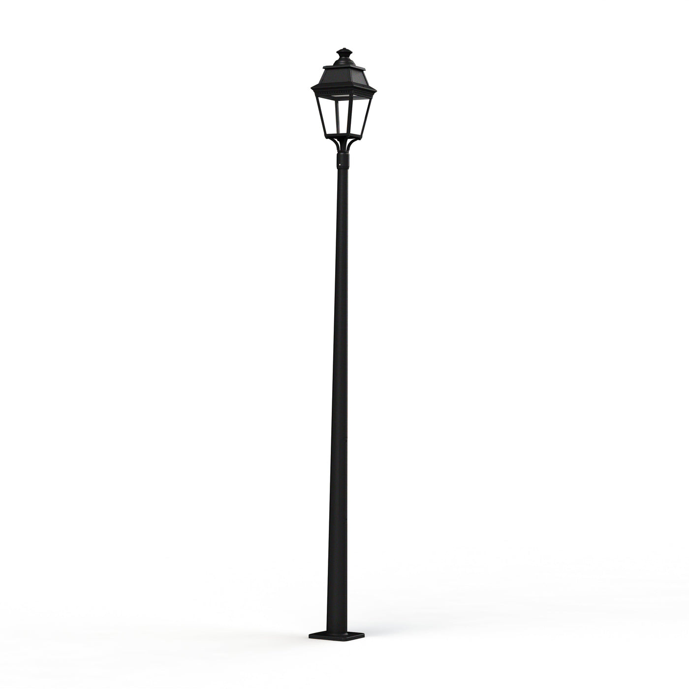 Lampadaire Avenue 3 N°11 LED Warm Noir 000 Diffuseur clair 103158000