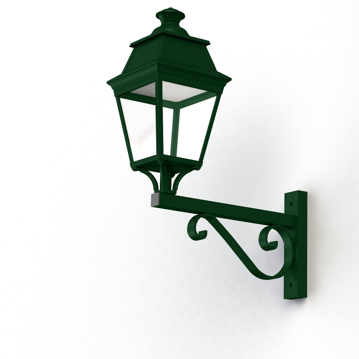 Applique Avenue 3 N°12 LED Warm Vert 067 Diffuseur clair 103153067