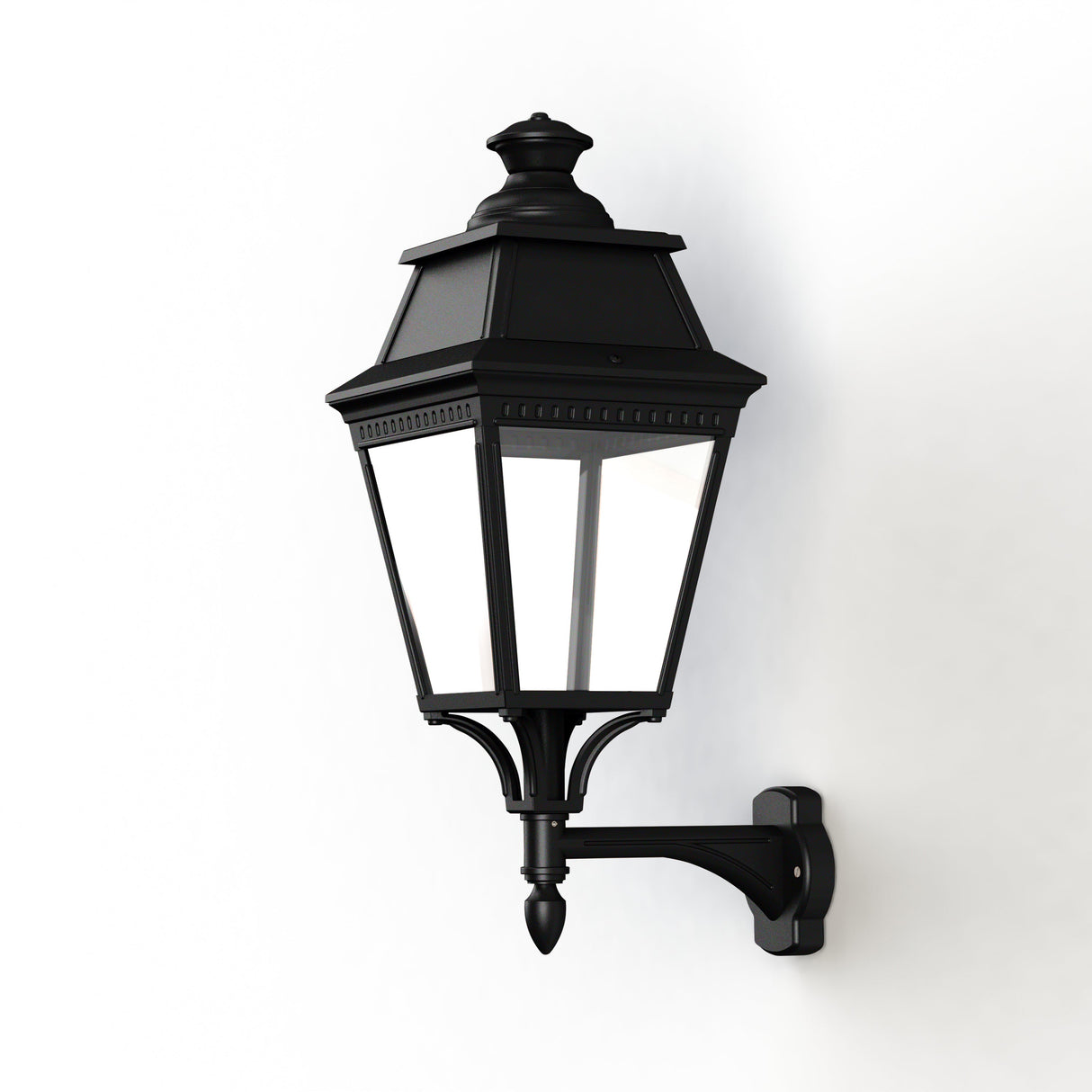 Applique Avenue 3 N°4 LED Warm Noir 000 Diffuseur clair 103113000