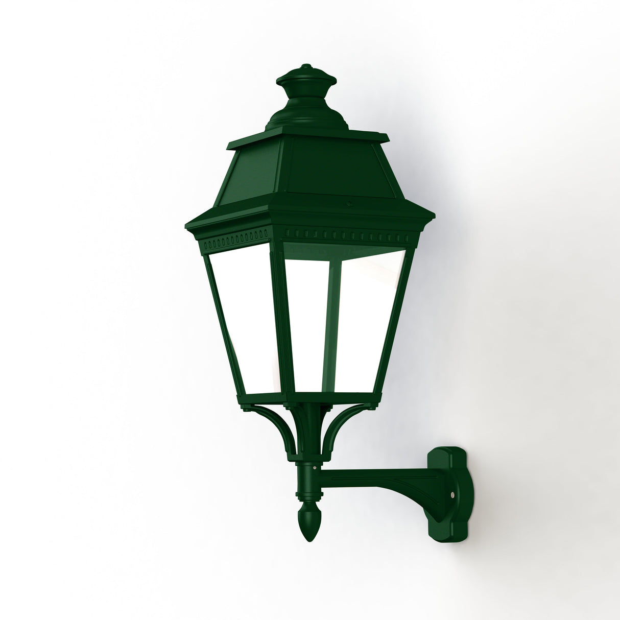 Applique Avenue 3 N°4 LED Warm Vert 067 Diffuseur clair 103113067