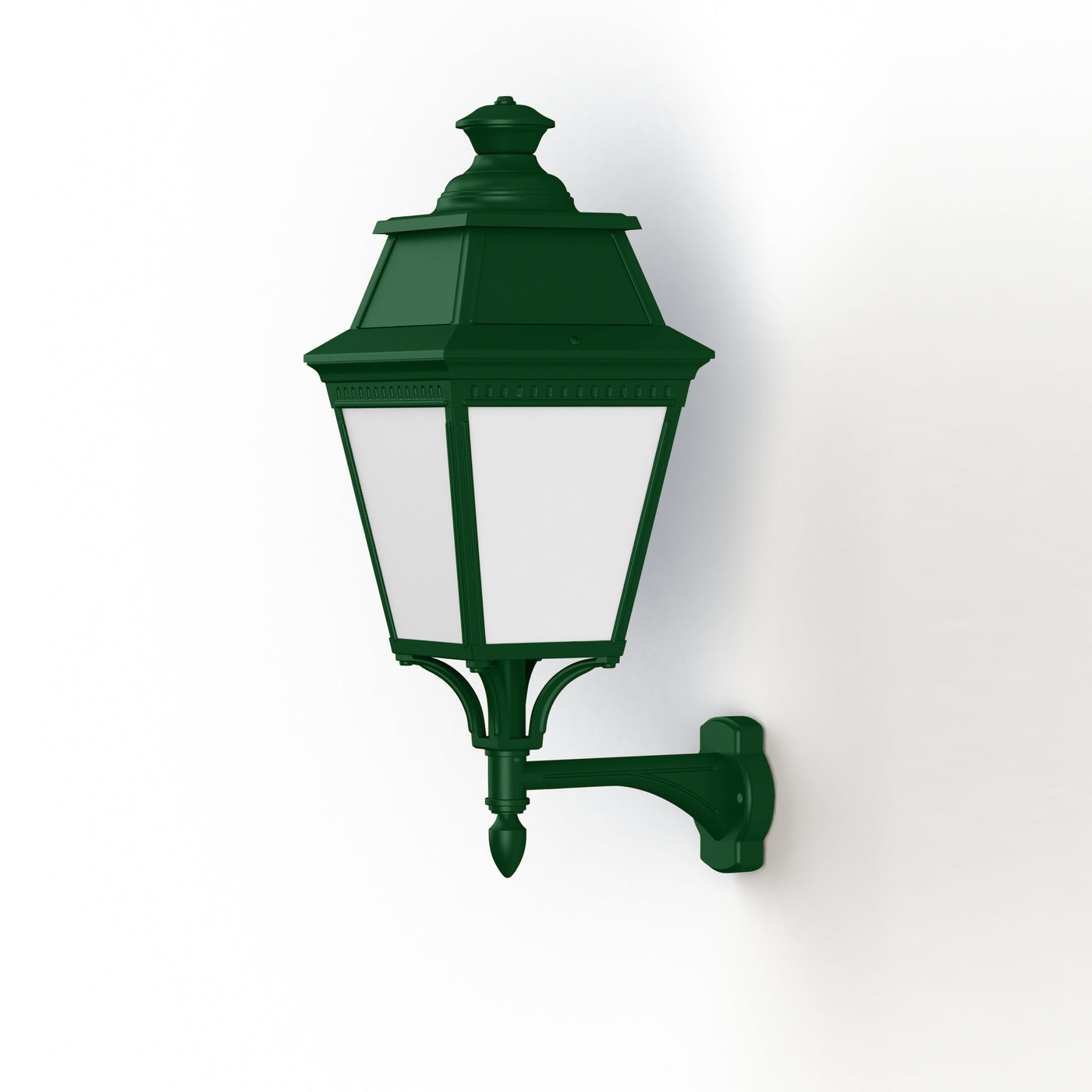 Applique Avenue 3 N°4 LED Warm Vert 067 Diffuseur opale 103215067
