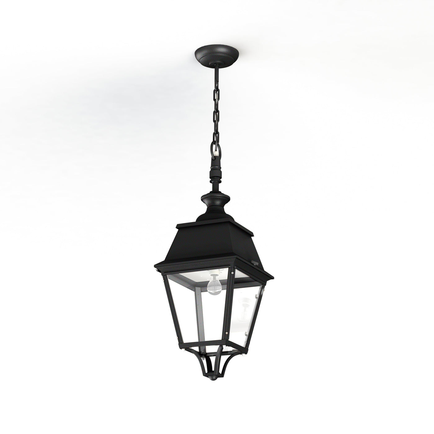Suspension Avenue 4 N°1 E27 clair Noir foncé 000 104001000
