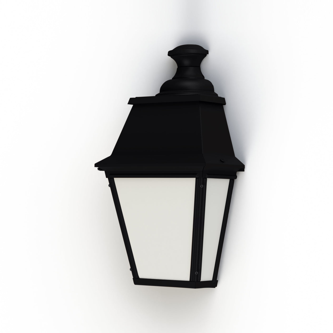 Applique Avenue 4 N°2 LED 35W 3000°K Noir 000 Diffuseur PMMA opale 104251000