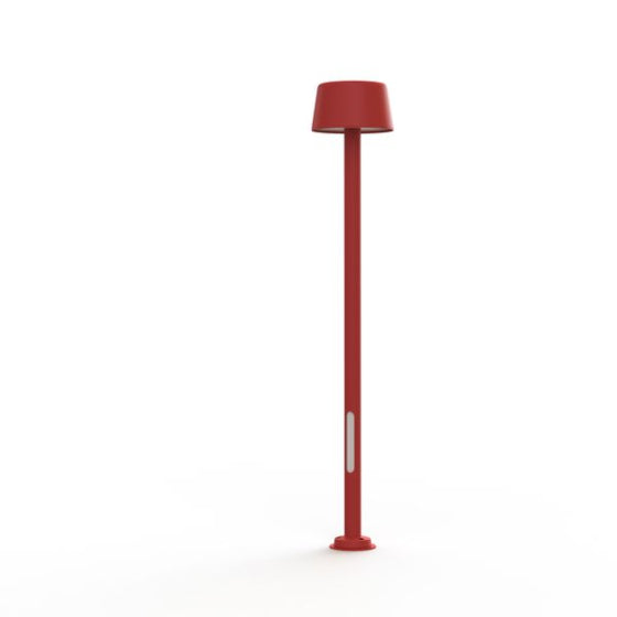 Lampadaire Bark N°1 LED 41W - 2700K Rouge signalisation 056 191001056