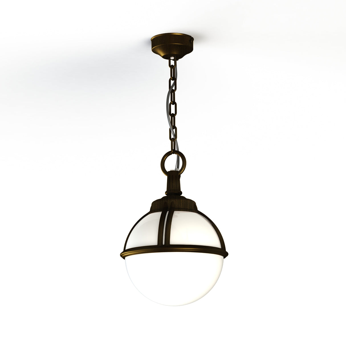 Suspension Boréal N°1 opale Patiné doré 009 111001009