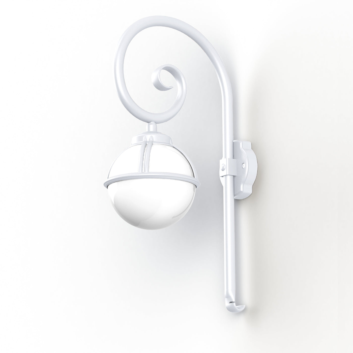Applique Boréal N°2 opale Blanc 001 111003001
