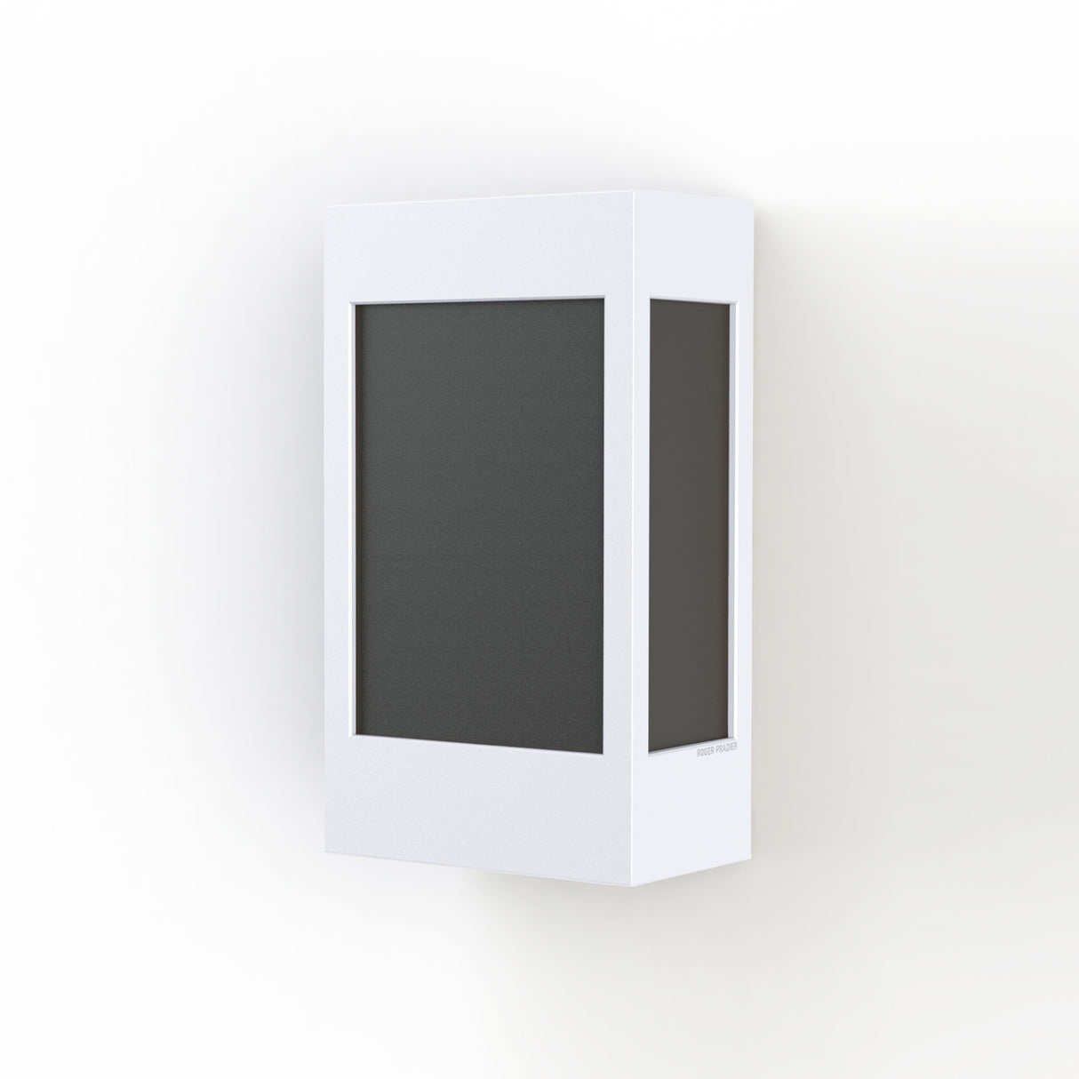 Applique Brick² N°1 PMMA noir Blanc 001 108004001